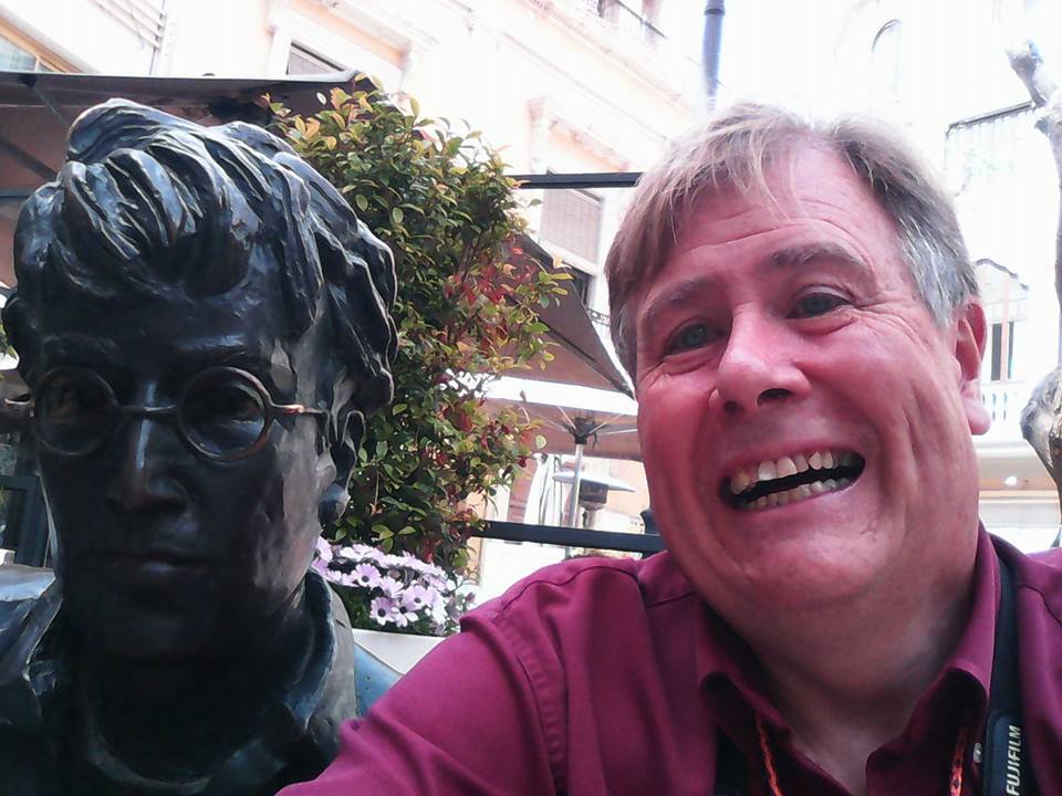 John Lennon & me in Almeria