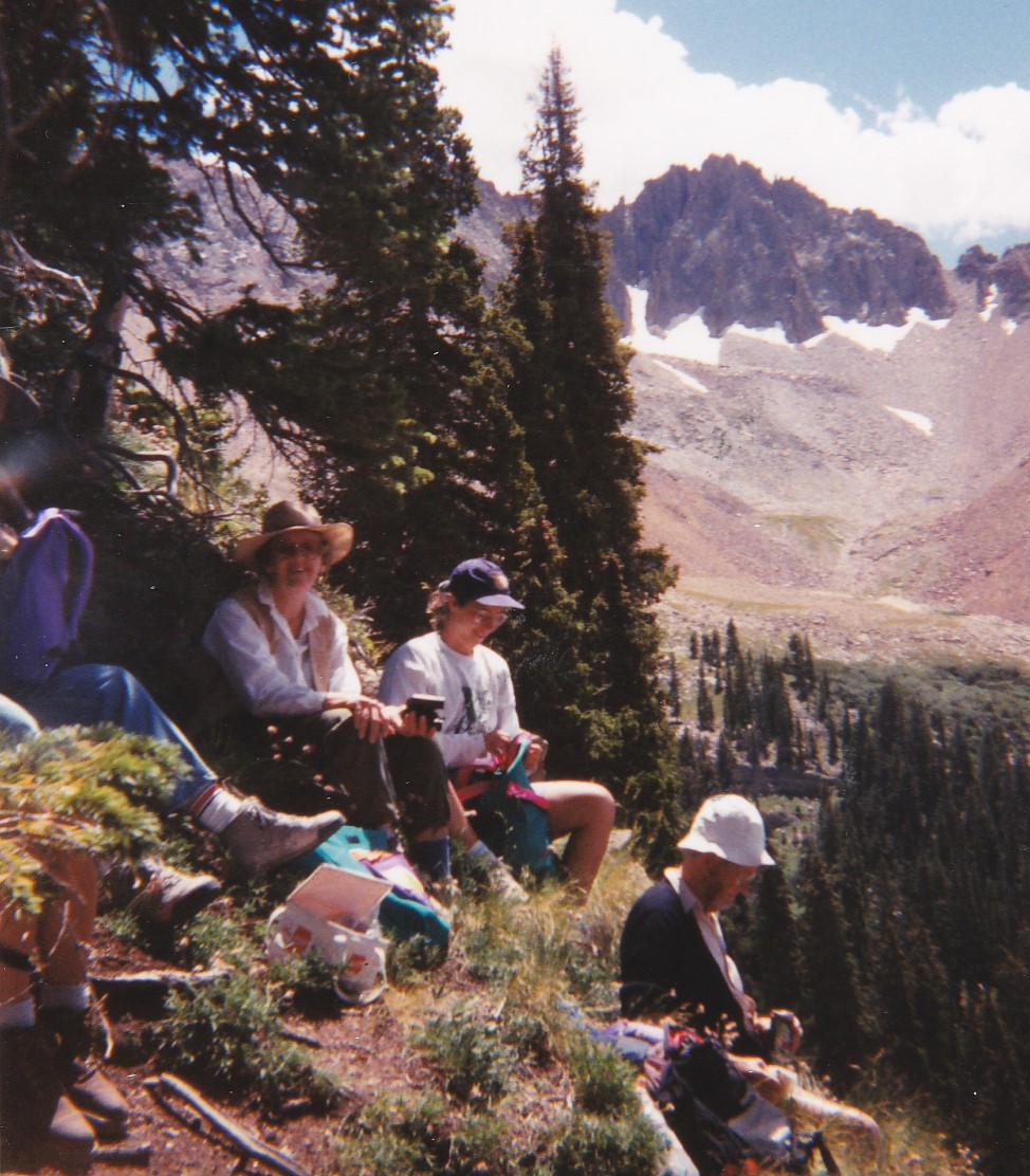 Marilyn & Family on the Shark Tooth Pass hike