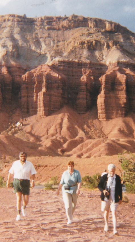 David, Pam & Harry at the Capitol Reef National Park