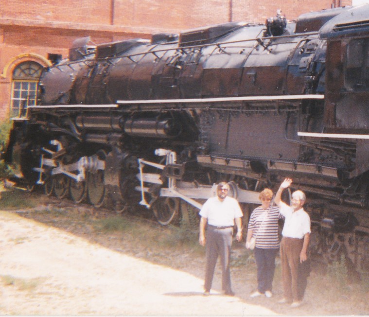 David, Pam & Harry at the Denver Transport Museum