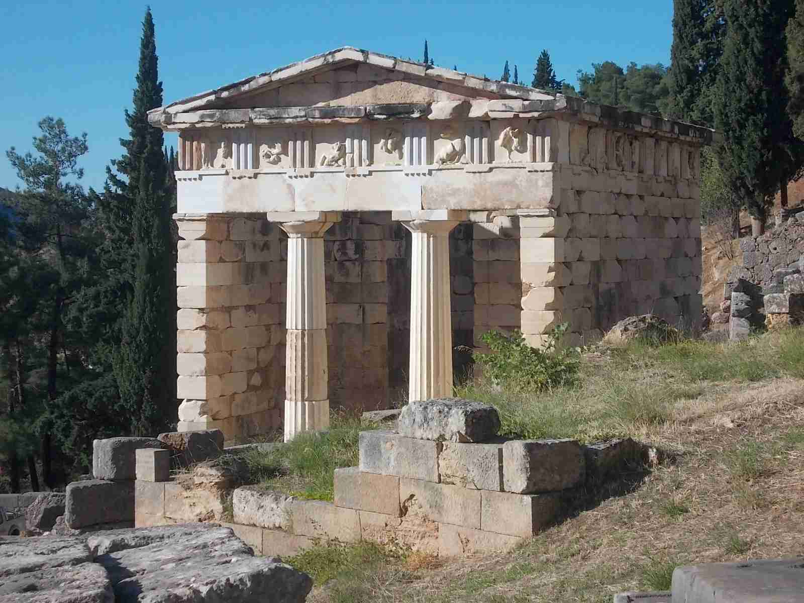 The Athenian Treasury at Delphi