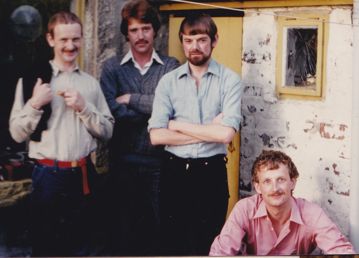 Robert Mitchell, Eric Cargill, John Dean & Philip Payne<BR>(ex Lancaster University)
