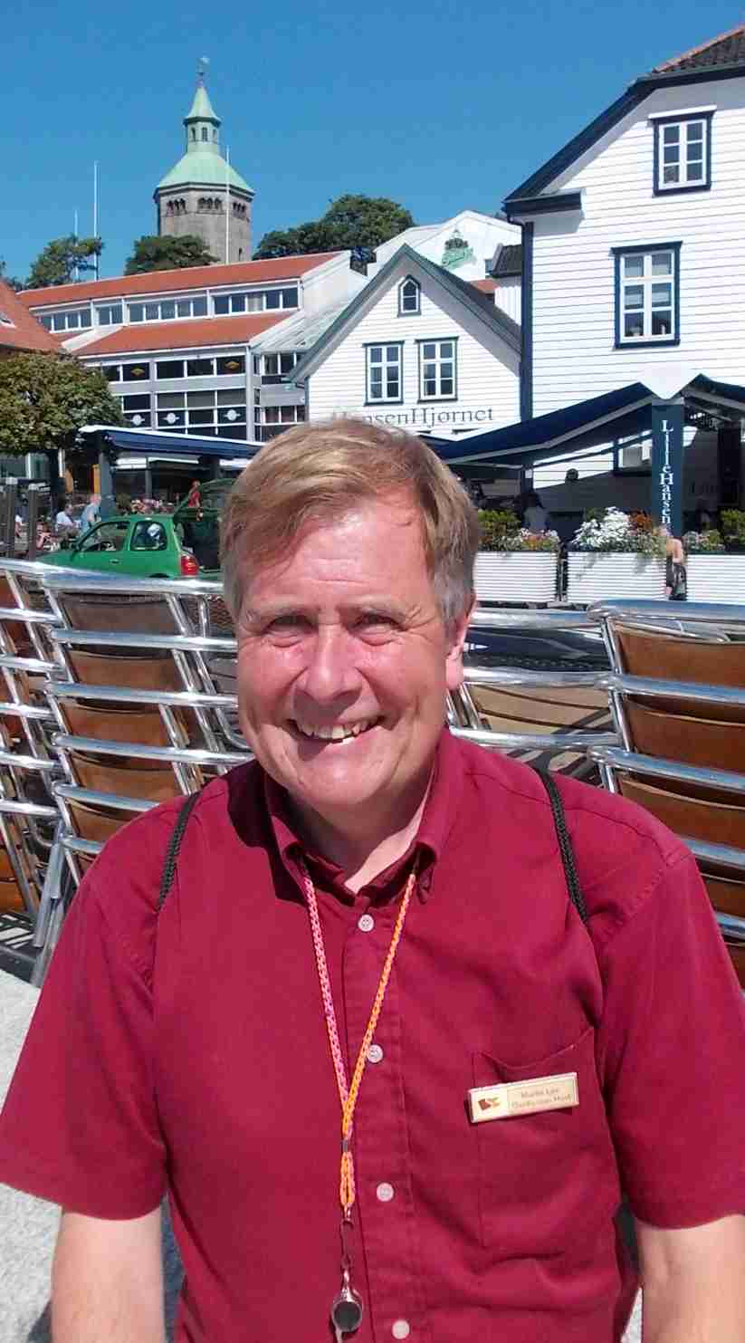 Martin P. Lee in Stavanger photo taken by June