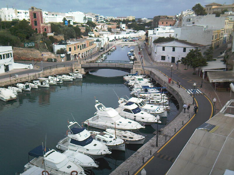 The old harbour at Ciutadella, Menorca