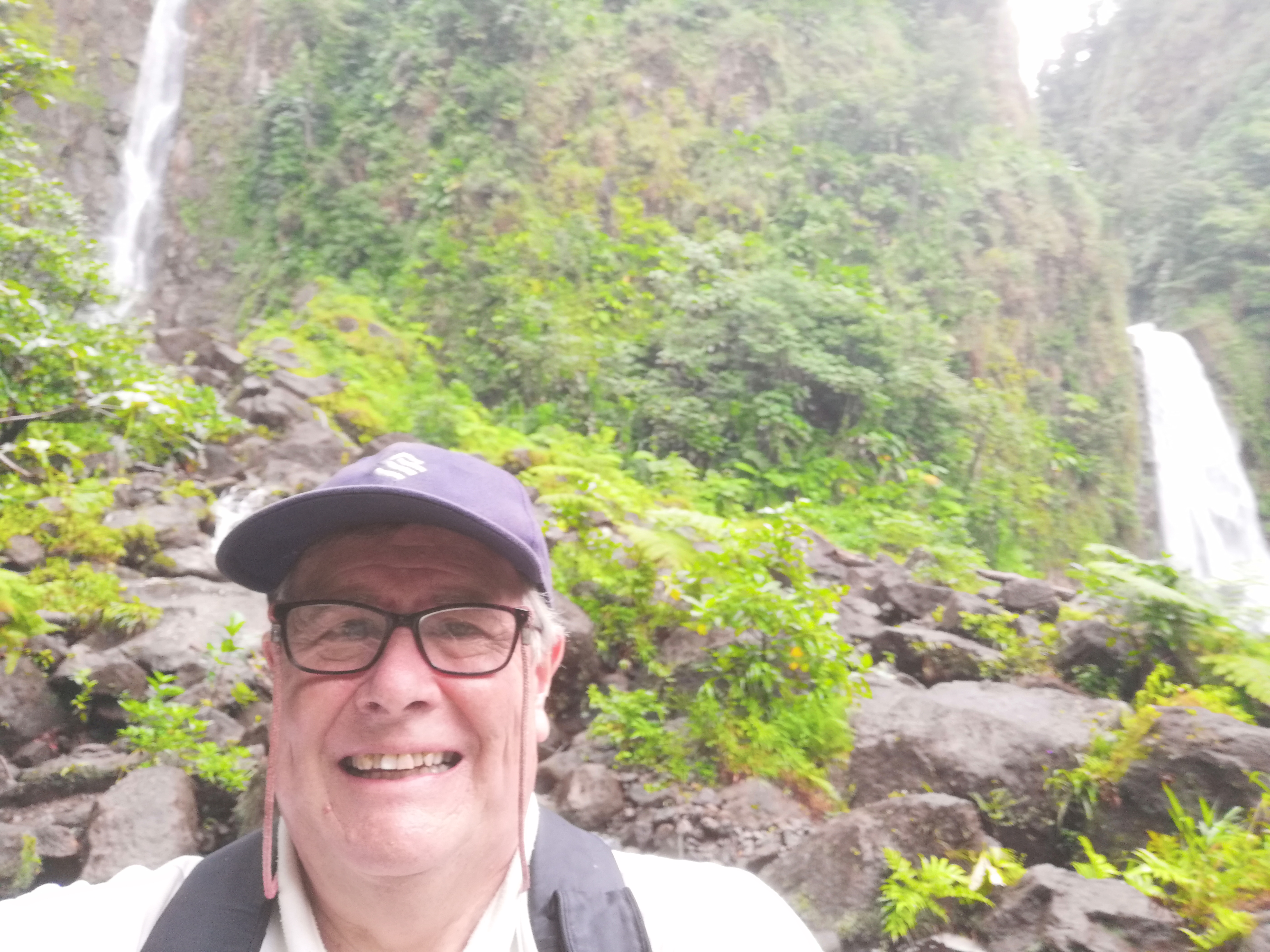 Martin P. Lee at the Trafalgar Falls