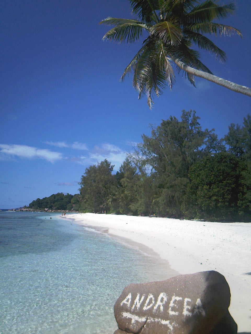 Andreea's beach on La Digue, the Seychelles