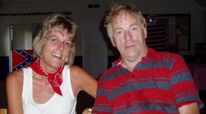 Karen Witts and Kevin Ryder (dancers) from Swindon, Wiltshire